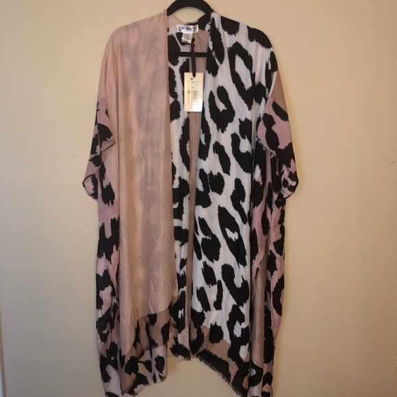 Say What? Accessories - Say What Animal Printed Kimono